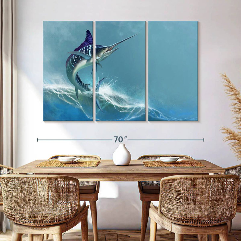 Brampt Marlin Jump, 42" H x 65" W
