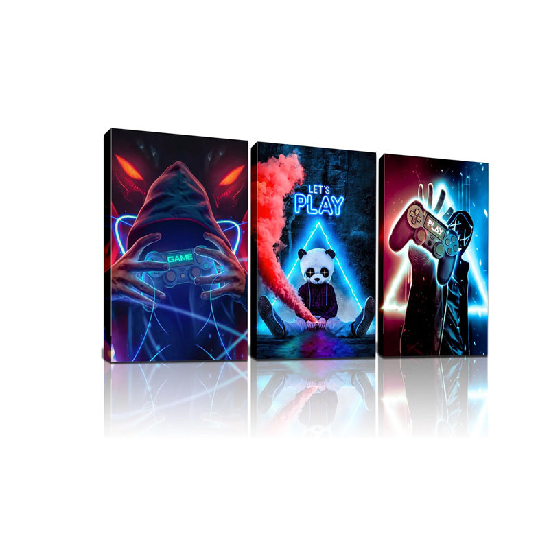 3 Piece Wrapped Canvas Print