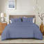 Noso Premium Hotel Quality Satin Stripe Duvet Cover Set with Pillowcases-713084500-713084588