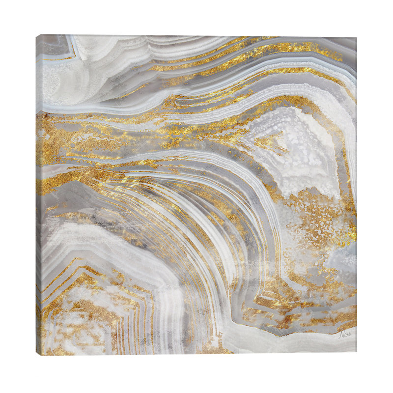 Agate Allure I by Nan - Wrapped Canvas Print, 45.72 cm H x 45.72 cm W x 3.175 cm D