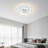 19.69'' Modern LED Ceiling Fan with Light