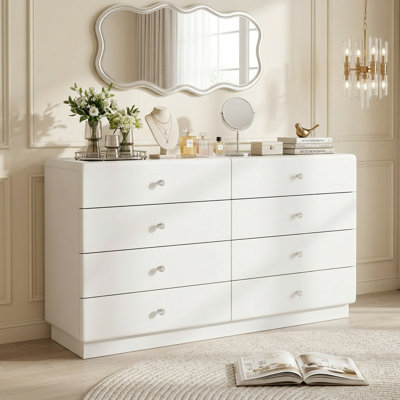 Closet Island With 8 Drawers And Adjustable Light