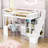 Halchak Kids Twin Loft Bed with Drawers-1464966756