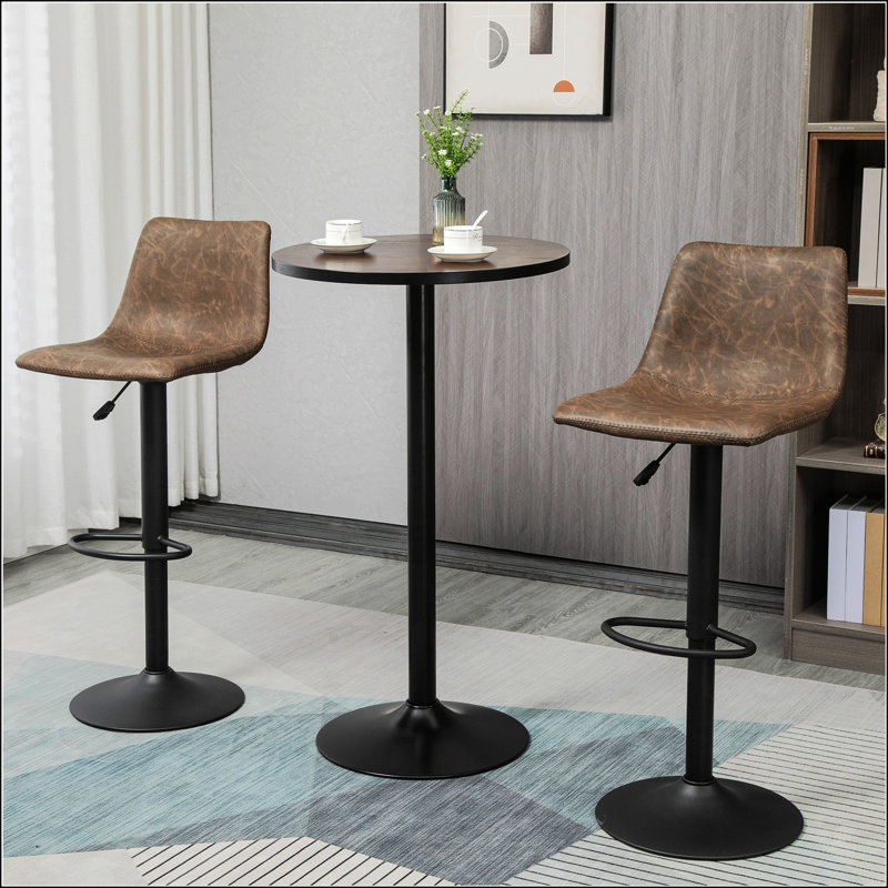 42" H Bar Height Round Bar Table