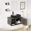 28" Wall-Mounted Single Bathroom Vanity Set with Mirror-562988955