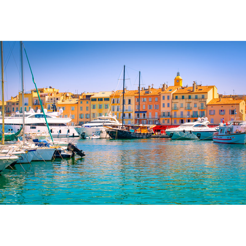 Saint Tropez by NAPA74 - Wrapped Canvas Print, 61cm H x 91cm W