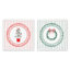 Ensemble de 2 reproductions Ribboned Evergreen-1357216776-1357216887