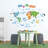 Geography Wall Decal