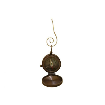 4'' Metal Holiday Shaped Ornament