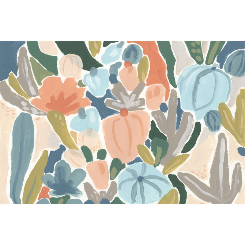Meadow Gala II 1 Piece Wrapped Canvas Painting, 51cm H x 76cm W