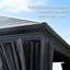 21 pi. L 11 pi. X P 11 pi. D Solarium mural en aluminium