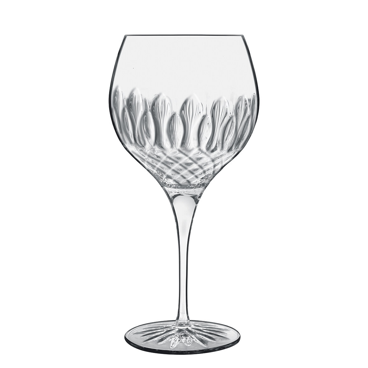 Luigi Bormioli Diamante 7.5oz Champagne/Prosecco Glasses Set of 4