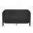 Wood Console Table with  Adjustable Shelves, Curvy Edge-1438616856