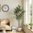 Artificial Olive Tree With Black Plastic Pot