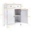 Armoire de salle de bain sur pied l 24 po x H 32 po x P 12 po Centeio