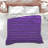 Purple Wavy Lines Comforter-128741329