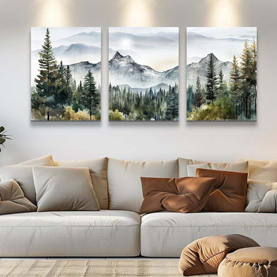 3 Piece Wrapped Canvas Print