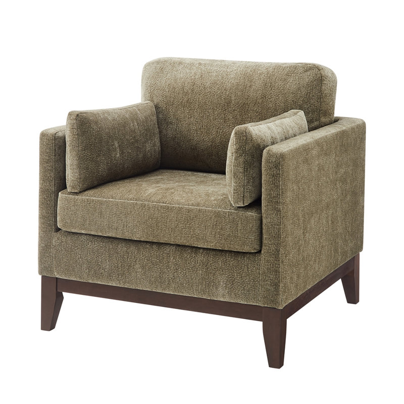 Chaise avec accoudoirs Modern, Vert