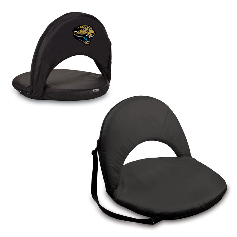 Digital Print Oniva Reclining Folding Stadium Seat, Jacksonville Jaguars, Black