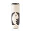 Simple Face Handmade Ceramic Table Vase-941009480