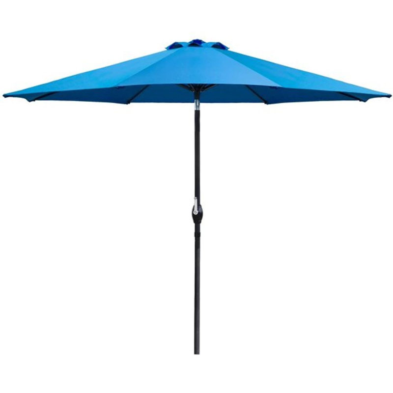 Parasol de marché 9 pi Euloge, Bleu