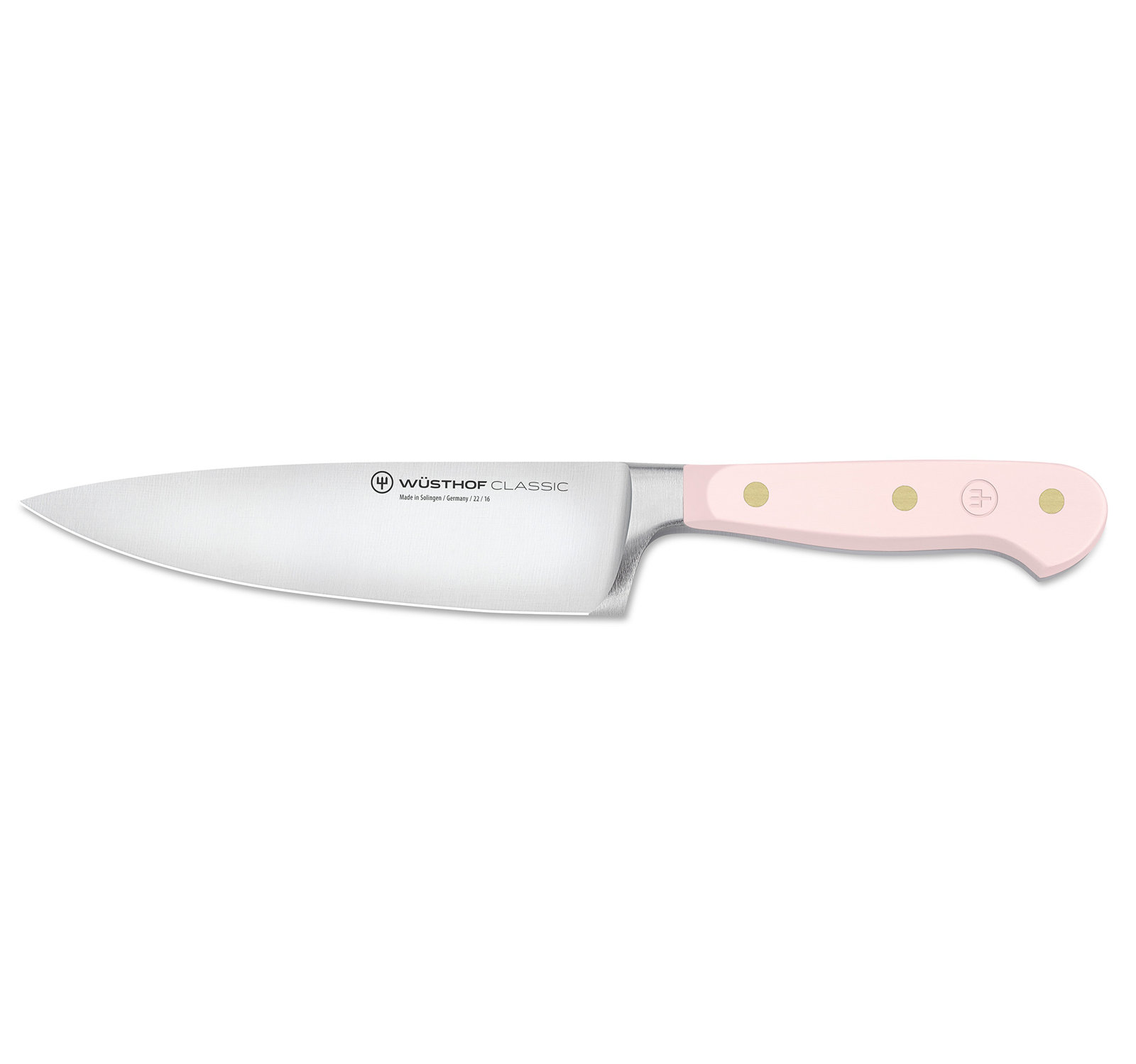 WÜSTHOF German Classic Color Pink Himalayan Salt 6" Chef's Knife, Purple Yam, 8"
