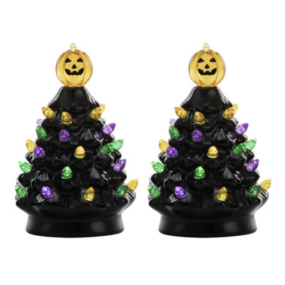 Mini Halloween Trees - Black