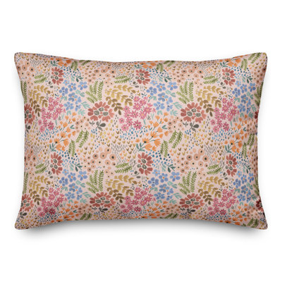  Coussin floral lombaire