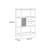 Multi Layer Storage Sliding Door Accent Cabinet