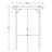 Providence 28'' W x 64'' D Polyvinyl Chloride (PVC) Arbor in White-1606531490