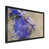 Impression noire sur toile encadrée sélectionné