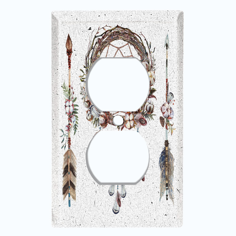 Plaque murale Meta lndian Native Tree Dream