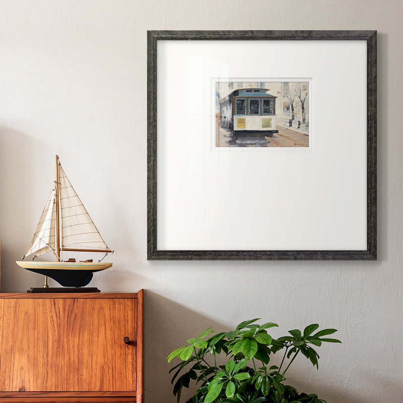 " Cable Town ", 17" H x 17" W x 1.25" D