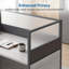 Bureau rectangulaire pour 2 personnes, bureau Cubi