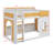 Bunk Bed With Storage Shelves,Window