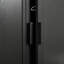 Ensemble de 2 armoires d'appoint de coin noires avec portes et rangement peu encombrant P 16 po x l 31 po x H 67 po-1178415599-1178415596