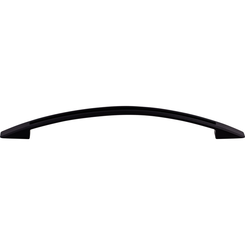Tango Cut Out Center Bar pull, Flat Black, 7 1/2" Center to Center