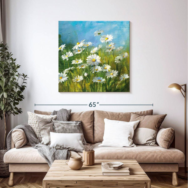 Harnek Summer Field II, 39" H x 39" W