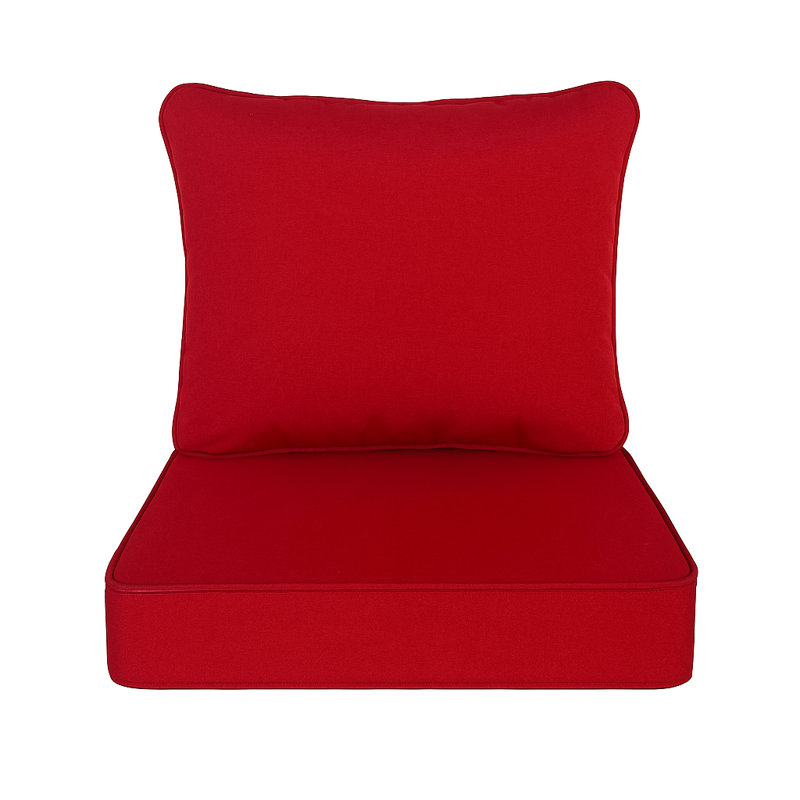 Siège et dossier de chaise de salle à manger - Chili, Piment