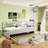Upholstered Daybed With Trundle Sofa Bed Frame-781145391-781145395