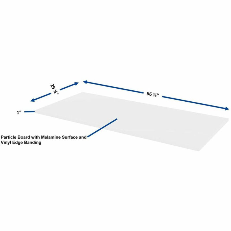 Plateau de table polyvalent, Blanc