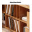 Buffet scandinave en bois de pin massif avec rangement ouvert-85647769