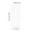VEVOR 23.6inch High Acrylic Wedding Flower Stand Floral Display Racks