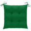 Chaise de patio en teck avec coussins Bryantjr-633984583