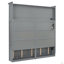 Grand lit escamotable mural avec tablettes supérieures et USB (lit)-996757477