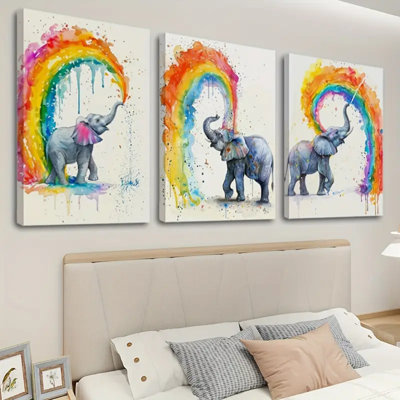 3 Piece Wrapped Canvas Print
