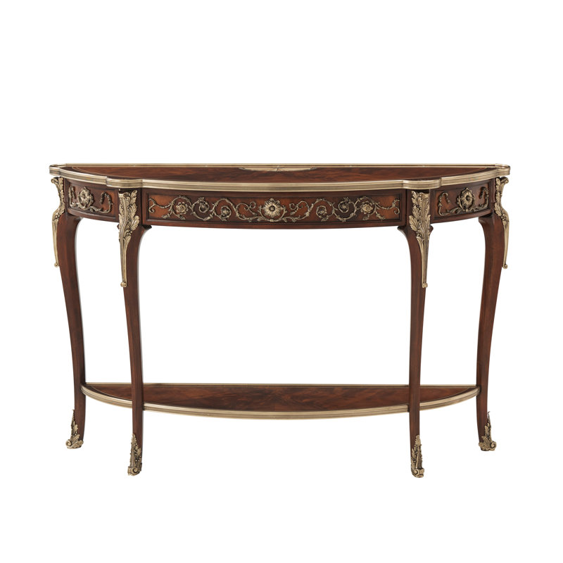 Melina 54'' W Solid Wood Console Table