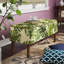 Polyester Blend Upholstered Bench-30955952