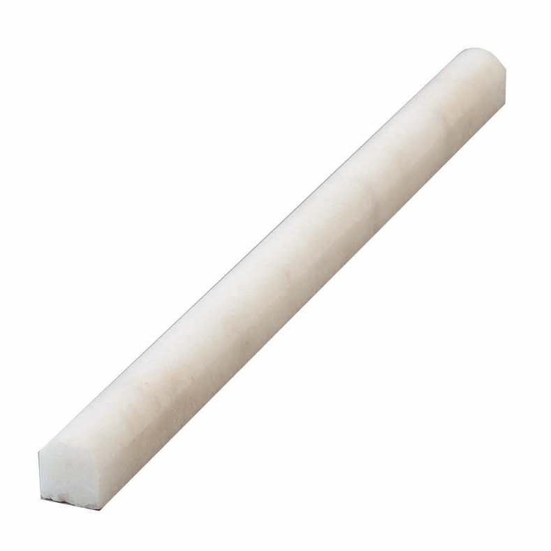 BULLNOSE MILAS WHITE POLISHED