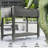 Convenient Elevated Garden Bed,Wood Raised Planter Box,With Lockable Wheels,Side Tables,Bottom Shelf,Drain Holes-1418395074
